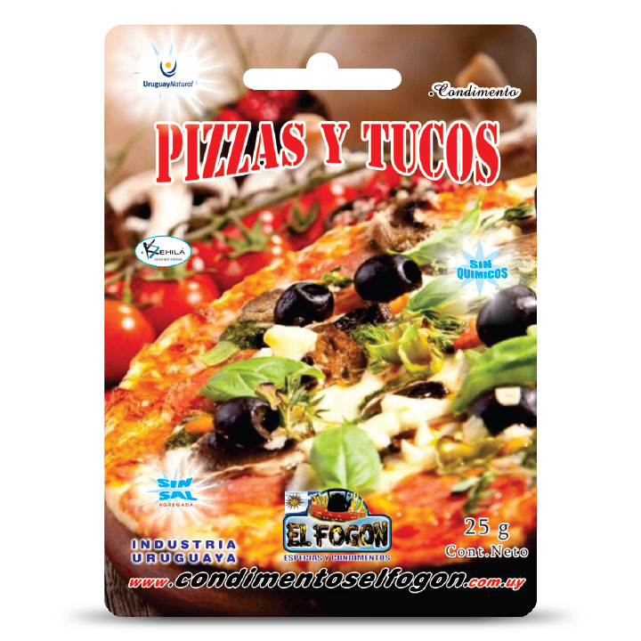 Condimento para Pizzas y Tucos El Fogón